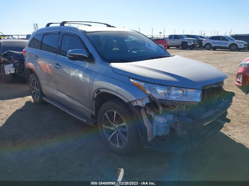 2017 TOYOTA HIGHLANDER SE/XLE - 5TDKZRFH8HS507415