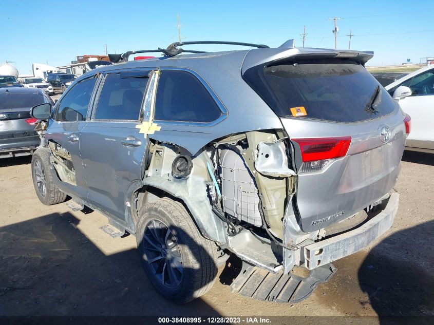 2017 TOYOTA HIGHLANDER SE/XLE - 5TDKZRFH8HS507415