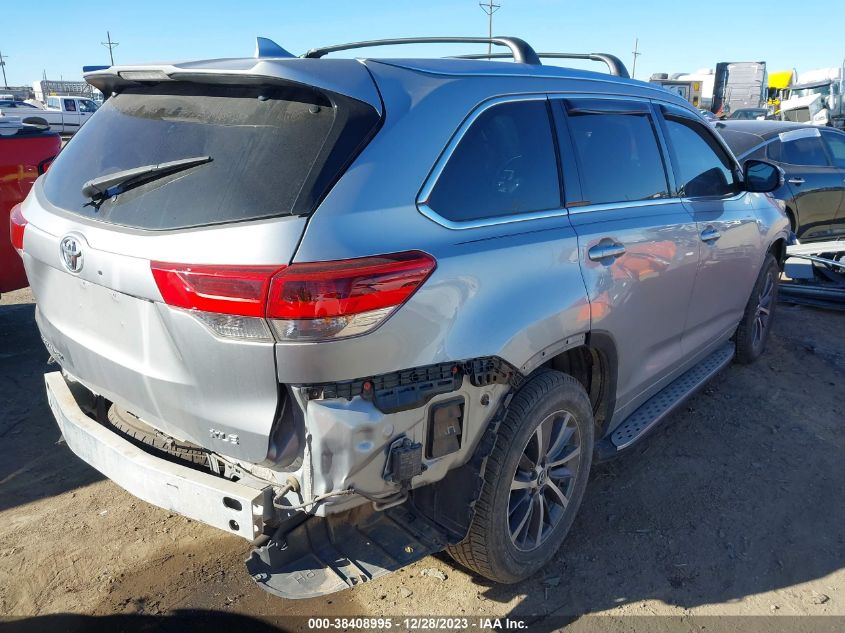 2017 TOYOTA HIGHLANDER SE/XLE - 5TDKZRFH8HS507415