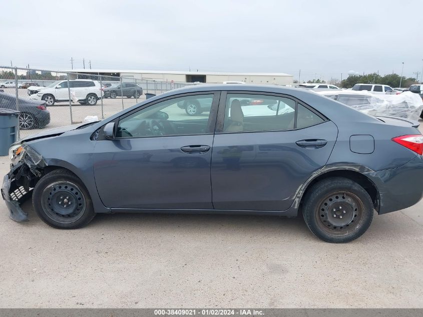 2016 TOYOTA COROLLA LE - 5YFBURHE4GP399786