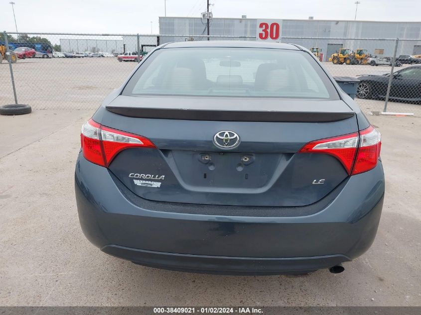 2016 TOYOTA COROLLA LE - 5YFBURHE4GP399786