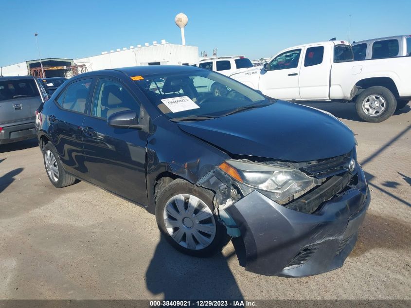 2016 TOYOTA COROLLA LE - 5YFBURHE4GP399786