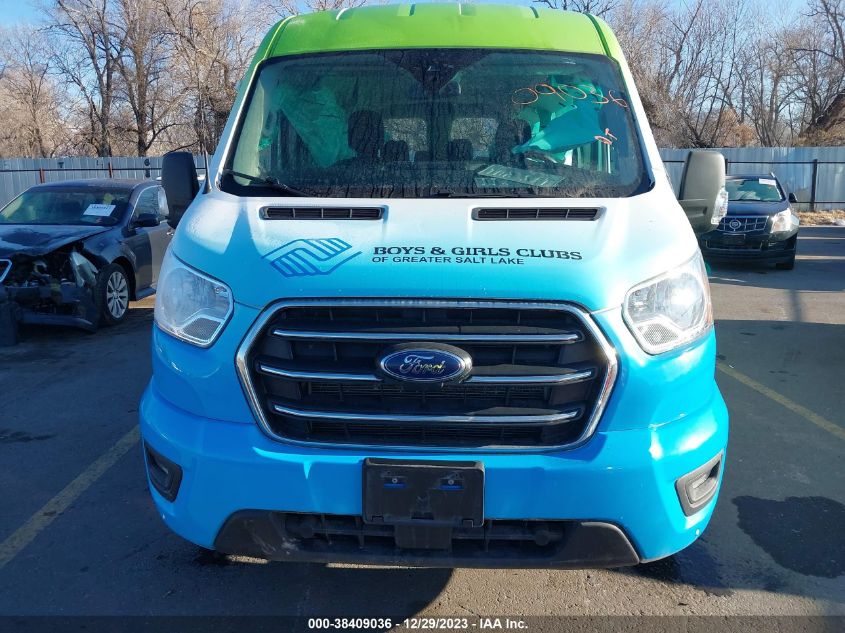 2020 FORD TRANSIT-350 PASSENGER VAN XLT 1FBAX2C86LKA43946