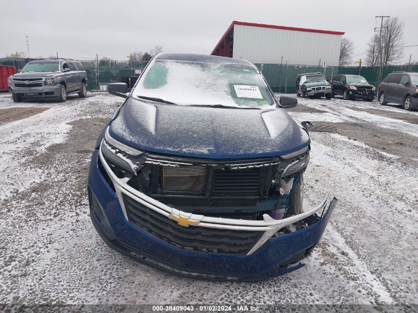 2022 CHEVROLET EQUINOX FWD LS - 3GNAXHEV1NS247781