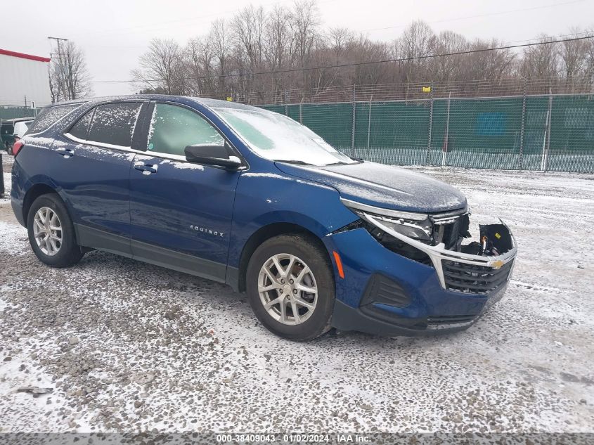 2022 CHEVROLET EQUINOX FWD LS - 3GNAXHEV1NS247781