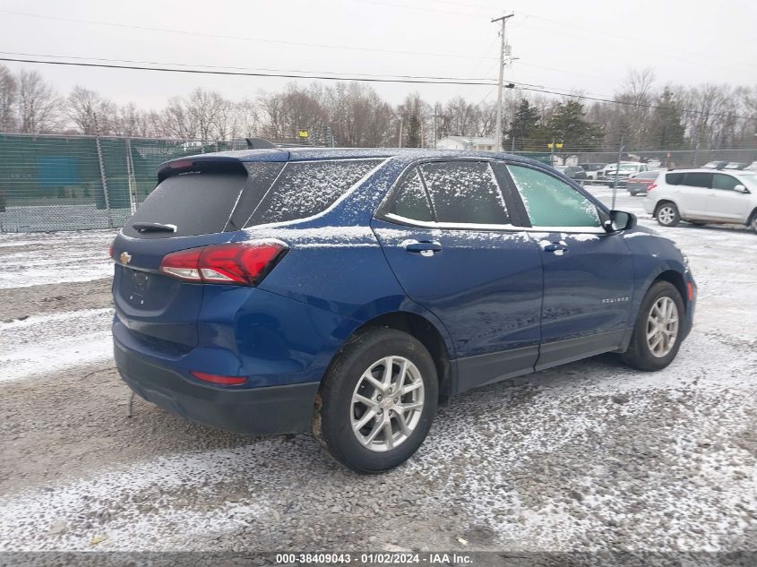 2022 CHEVROLET EQUINOX FWD LS - 3GNAXHEV1NS247781