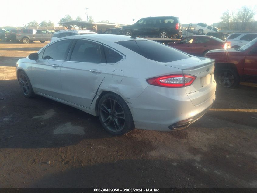 2016 FORD FUSION TITANIUM - 3FA6P0K96GR255995