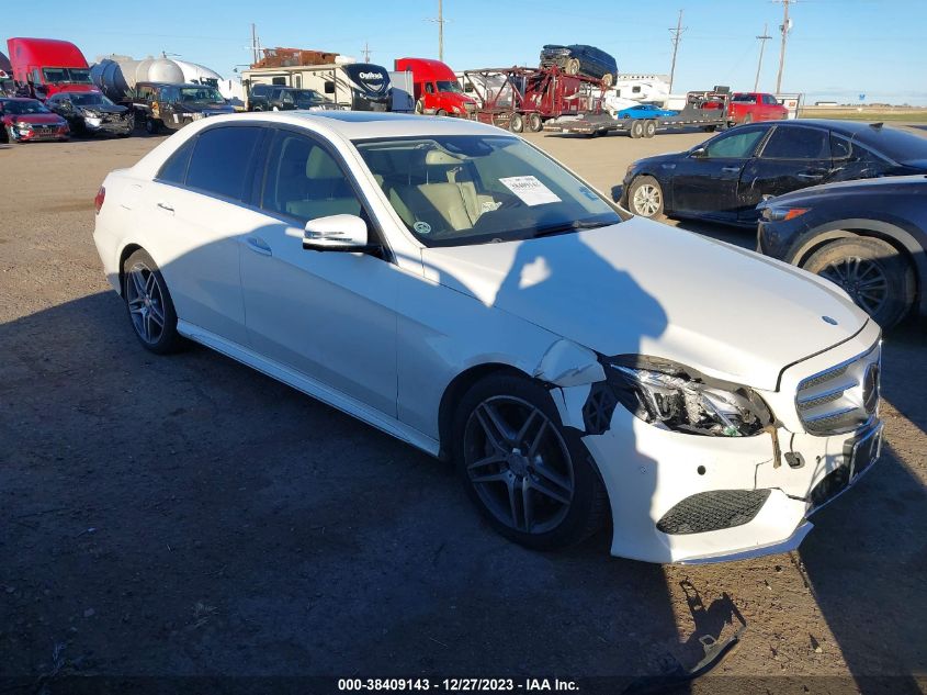 2014 MERCEDES-BENZ E 550 4MATIC - WDDHF9BB7EA928481