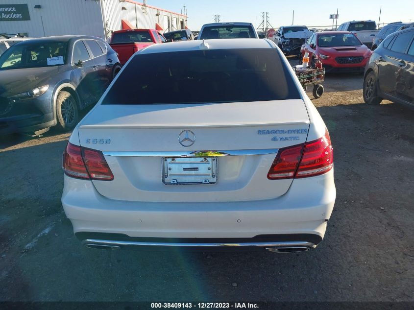 2014 MERCEDES-BENZ E 550 4MATIC - WDDHF9BB7EA928481
