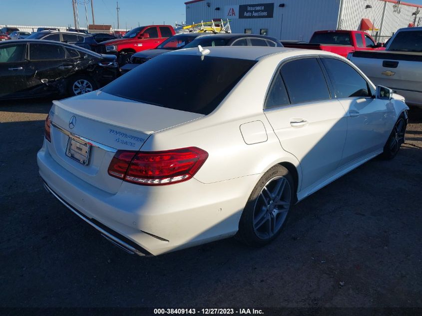 2014 MERCEDES-BENZ E 550 4MATIC - WDDHF9BB7EA928481