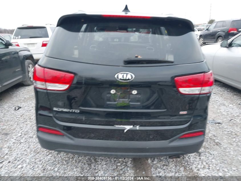 2018 KIA SORENTO LX/L - 5XYPG4A36JG391497