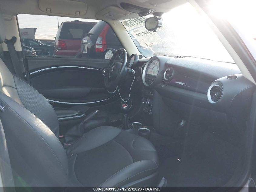 2013 MINI HARDTOP COOPER S - WMWSV3C55DT477883