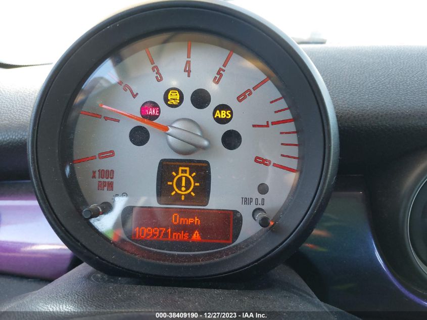 2013 MINI HARDTOP COOPER S - WMWSV3C55DT477883