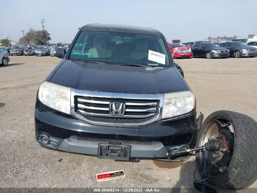2014 HONDA PILOT LX - 5FNYF3H24EB027509