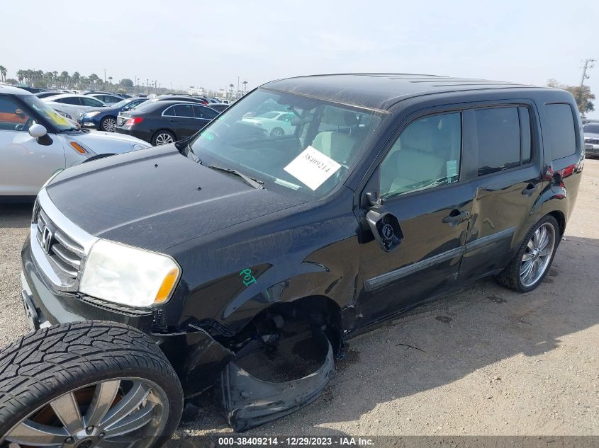2014 HONDA PILOT LX - 5FNYF3H24EB027509