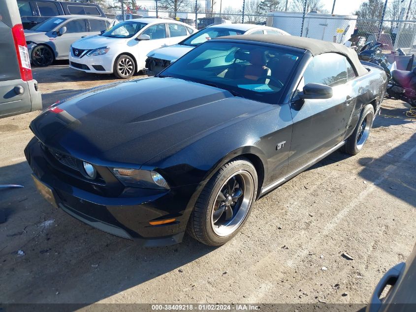 1ZVBP8FH8A5143067 2010 FORD MUSTANG, photo no. 2