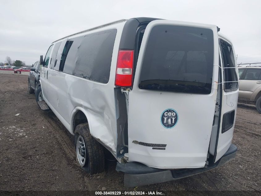 2016 CHEVROLET EXPRESS 3500 LT 1GAZGPFG1G1181834