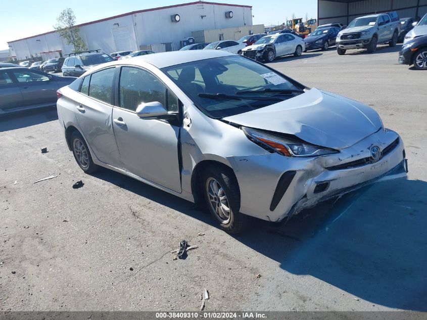 2019 TOYOTA PRIUS - JTDKARFU8K3080964