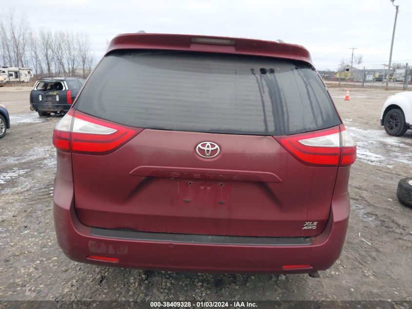 2015 TOYOTA SIENNA XLE 7 PASSENGER - 5TDDK3DC0FS102762