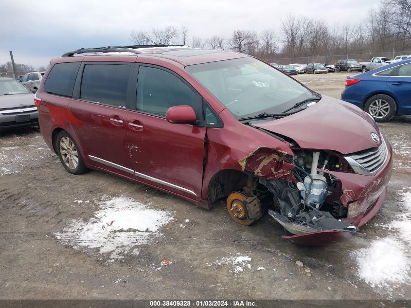 2015 TOYOTA SIENNA XLE 7 PASSENGER - 5TDDK3DC0FS102762