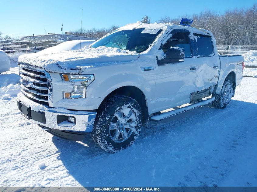 2016 FORD F-150 SUPERCREW - 1FTEW1E83GFA56949