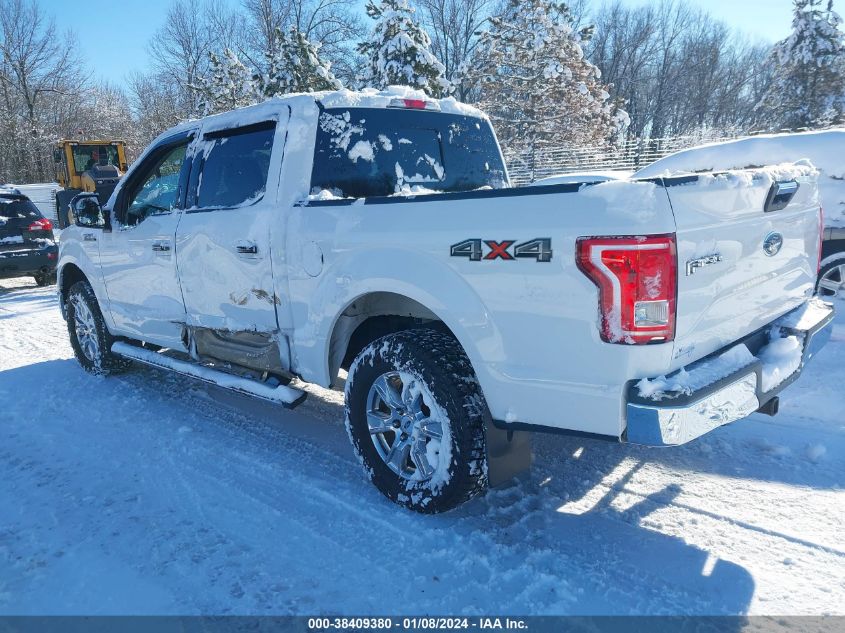 2016 FORD F-150 SUPERCREW - 1FTEW1E83GFA56949