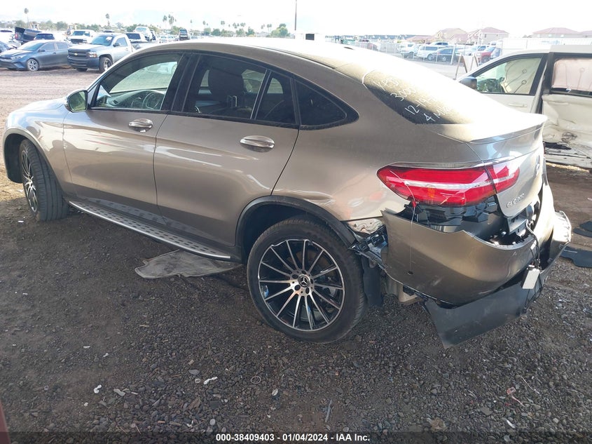 VIN WDC0J4KBXKF576790 2019 MERCEDES-BENZ GLC 300 COUPE 4MATIC