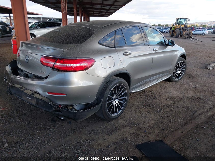 VIN WDC0J4KBXKF576790 2019 MERCEDES-BENZ GLC 300 COUPE 4MATIC