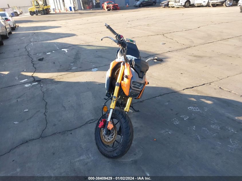 2019 HONDA GROM 125 MLHJC7519K5103359