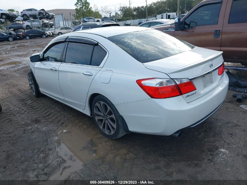 2014 HONDA ACCORD SPORT - 1HGCR2F53EA277102