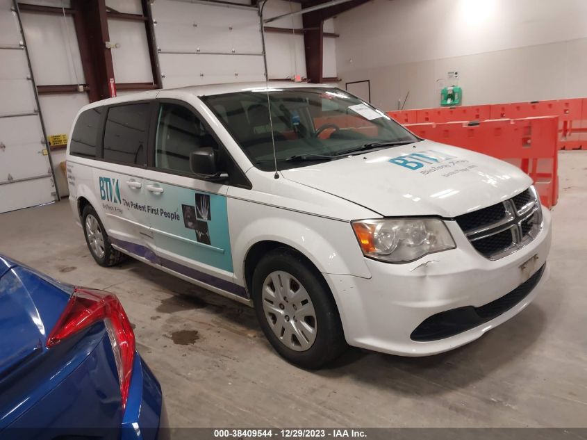2014 DODGE GRAND CARAVAN AVP/SE - 2C4RDGBGXER214800