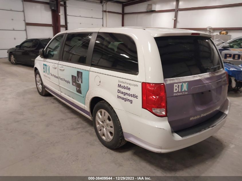 2014 DODGE GRAND CARAVAN AVP/SE - 2C4RDGBGXER214800