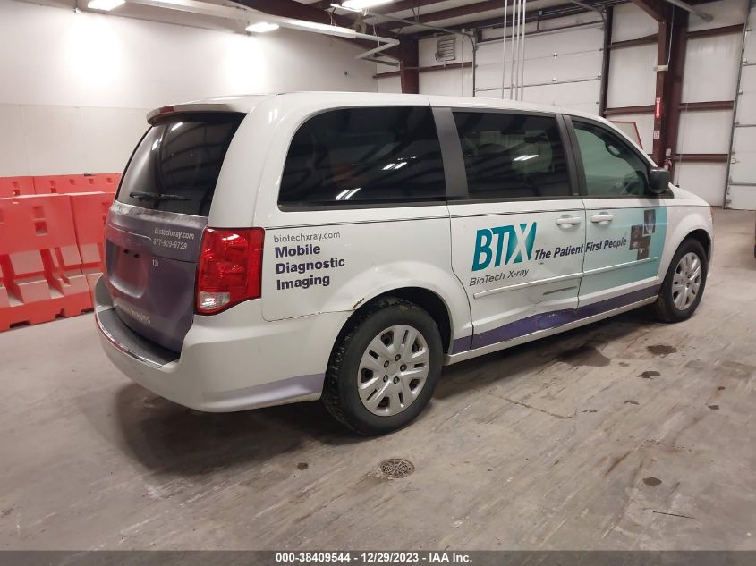 2014 DODGE GRAND CARAVAN AVP/SE - 2C4RDGBGXER214800