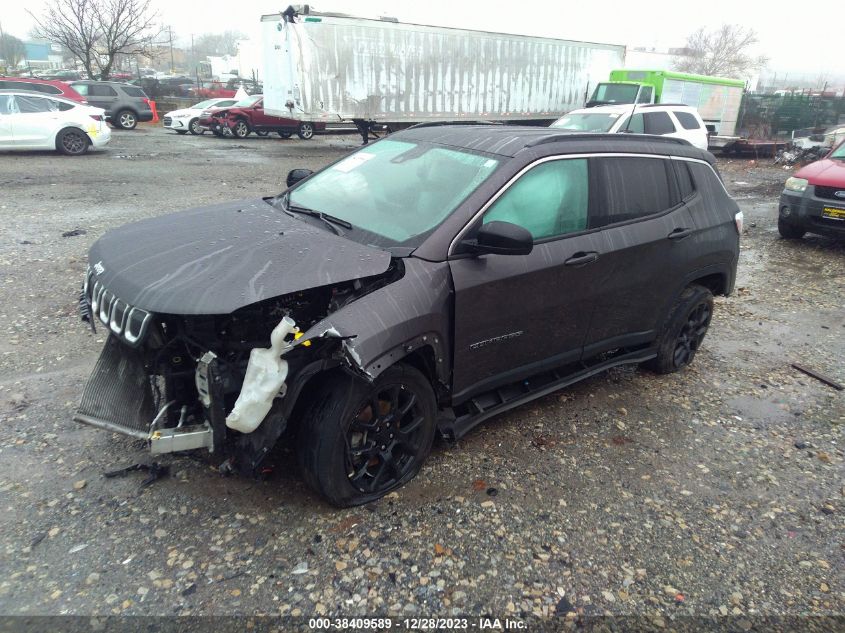 2022 JEEP COMPASS LATITUDE LUX - 3C4NJDFB4NT125631