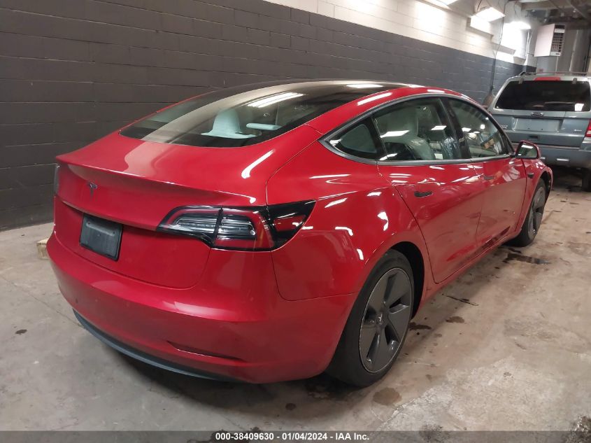 5YJ3E1EA1MF838275 | 2021 TESLA MODEL 3