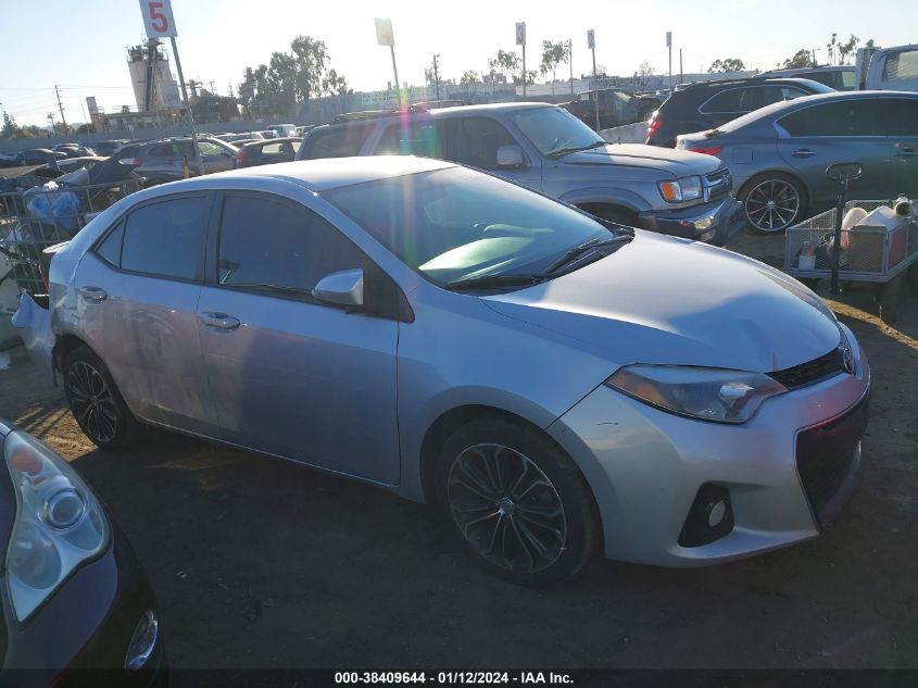 2016 TOYOTA COROLLA S PLUS - 2T1BURHE6GC720744