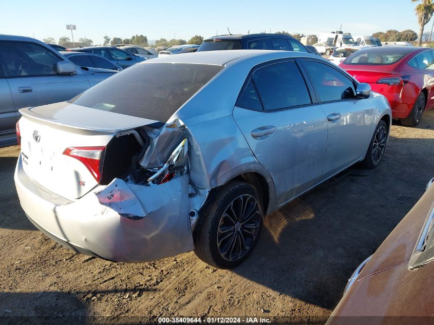 2016 TOYOTA COROLLA S PLUS - 2T1BURHE6GC720744