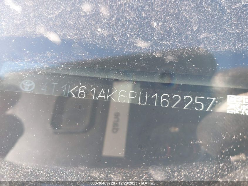 2023 TOYOTA CAMRY XSE - 4T1K61AK6PU162257