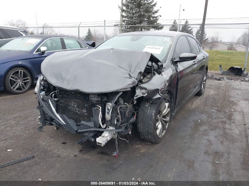 2016 CHRYSLER 200 S - 1C3CCCBB0GN115381