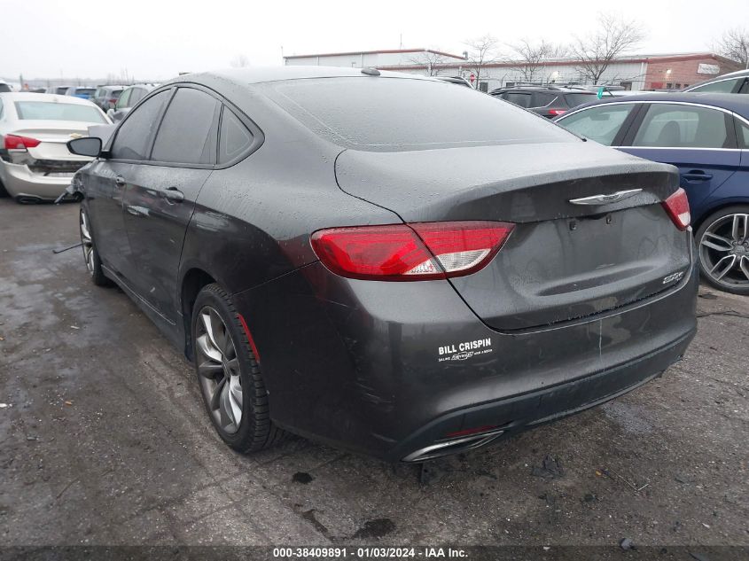 2016 CHRYSLER 200 S - 1C3CCCBB0GN115381