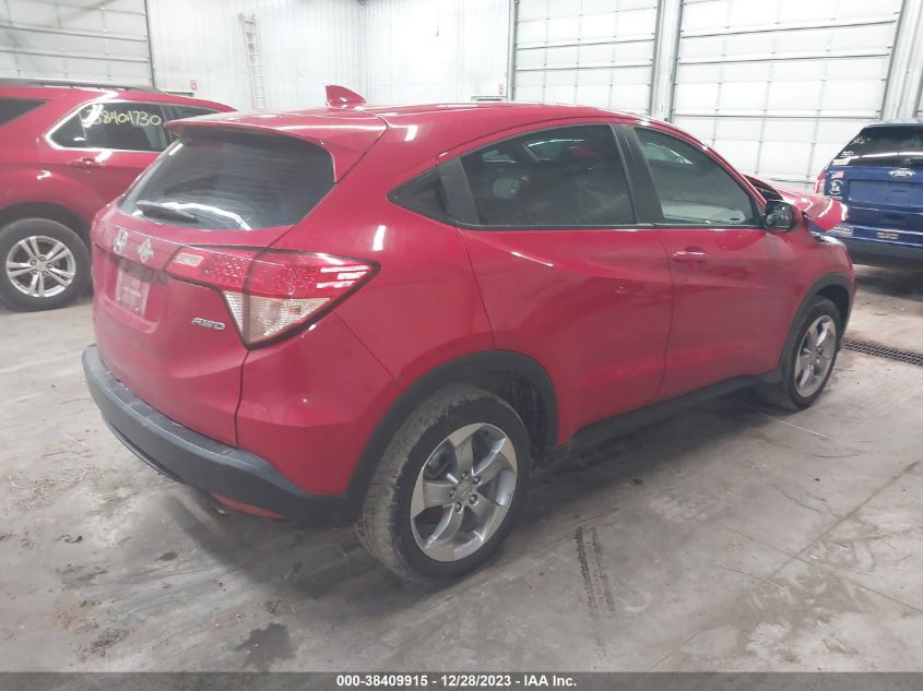 2017 HONDA HR-V LX - 3CZRU6H3XHM708076