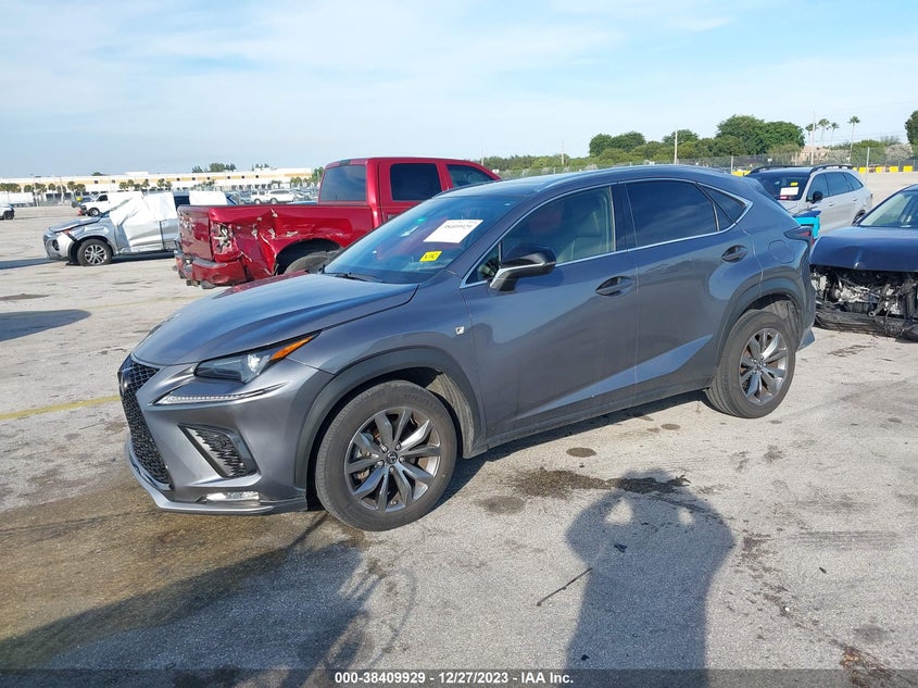 VIN JTJSARBZ0L2176431 2020 LEXUS NX 300 F SPORT