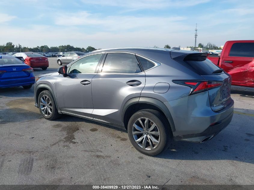 VIN JTJSARBZ0L2176431 2020 LEXUS NX 300 F SPORT
