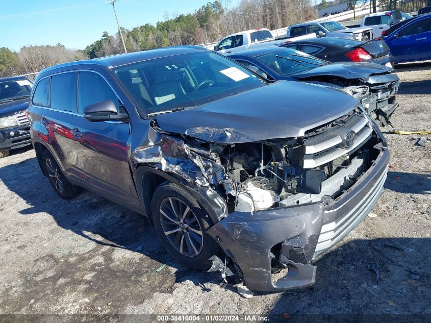 2018 TOYOTA HIGHLANDER SE/XLE - 5TDJZRFH6JS833389