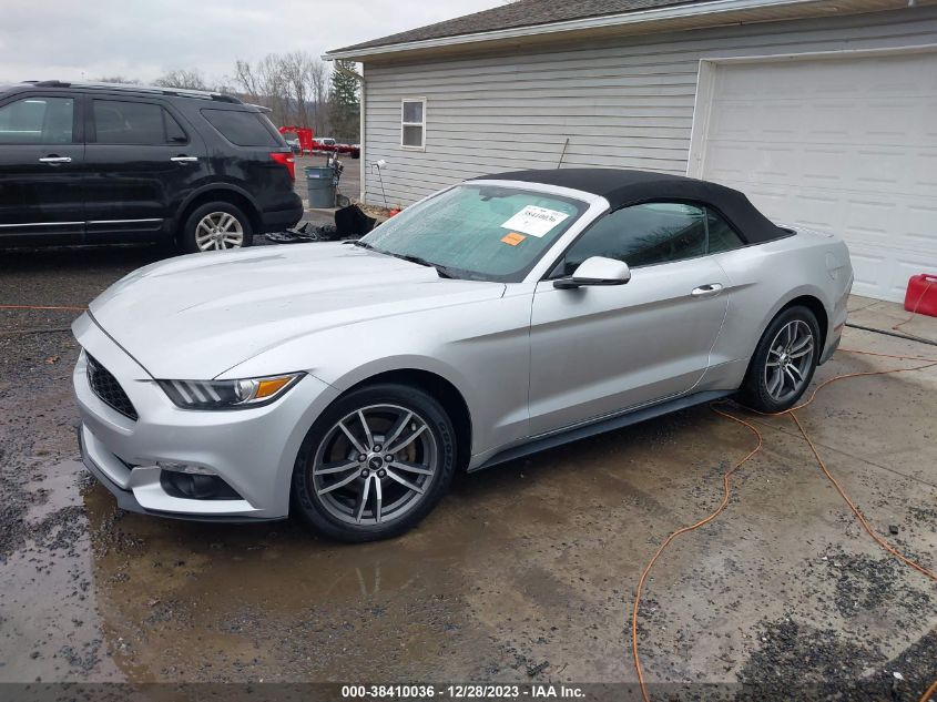 2017 FORD MUSTANG ECOBOOST PREMIUM - 1FATP8UH2H5205072