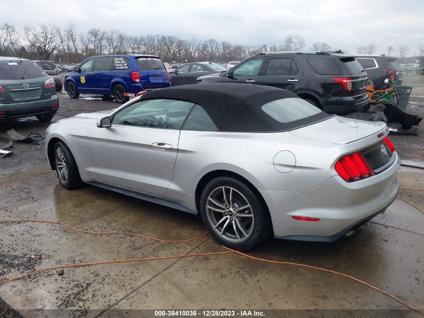 2017 FORD MUSTANG ECOBOOST PREMIUM - 1FATP8UH2H5205072