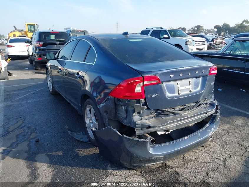 2013 VOLVO S60 T5/T5 PLATINUM/T5 PREMIER/T5 PREMIER PLUS - YV1612FSXD2194388