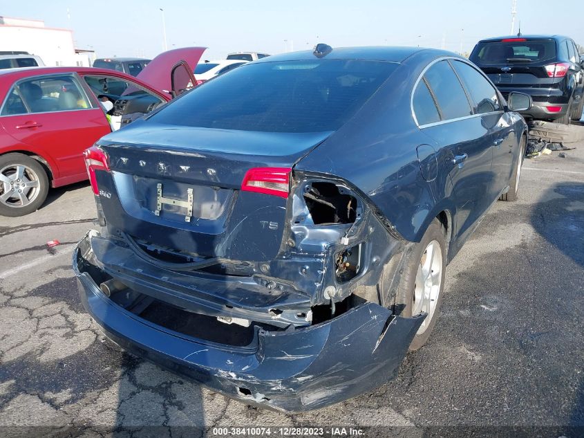 2013 VOLVO S60 T5/T5 PLATINUM/T5 PREMIER/T5 PREMIER PLUS - YV1612FSXD2194388