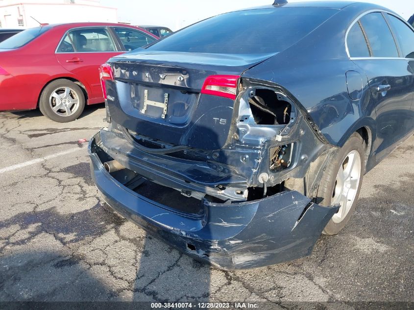 2013 VOLVO S60 T5/T5 PLATINUM/T5 PREMIER/T5 PREMIER PLUS - YV1612FSXD2194388