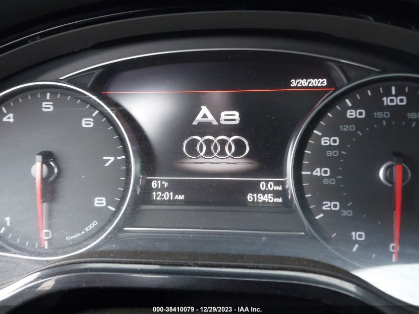 2017 AUDI A8 L L QUATTRO WAU44AFD3HN013035
